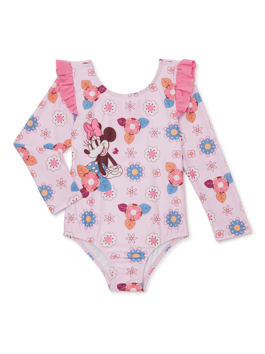 Traje de Baño Manga Larga Minnie Mouse