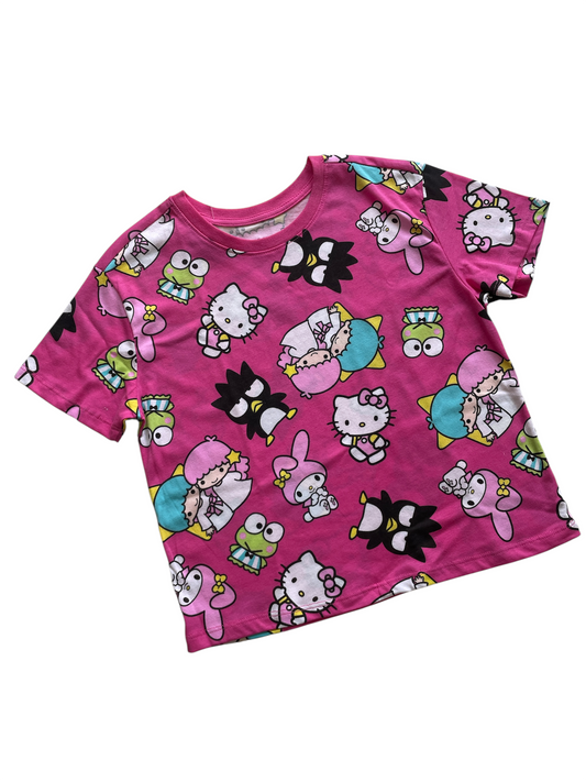 Camiseta Hello Kitty Rosada