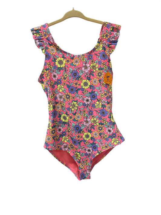 Traje de Baño Floreado con Lentes