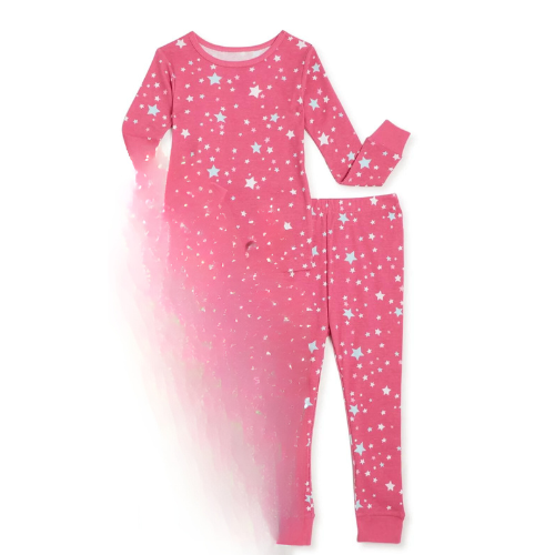 Pijama Rosada de estrellas