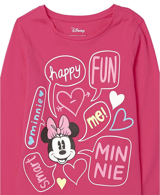 Camisas Minnie Manga Larga