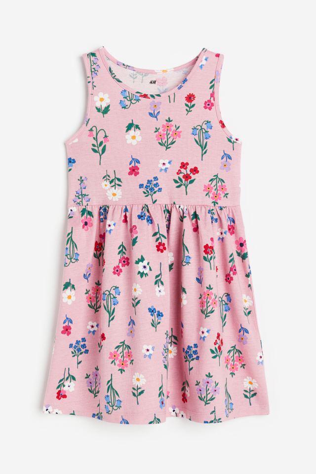 Vestido Rosa de Flores