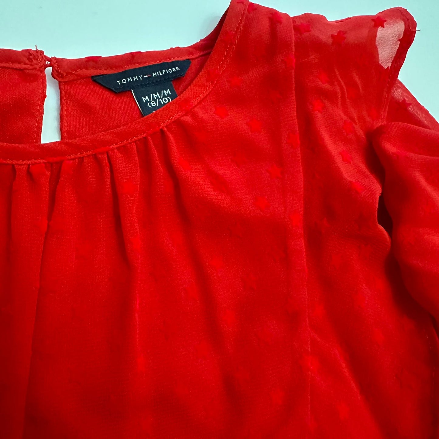 Vestido Tommy Hilfiger Rojo con Estrellas