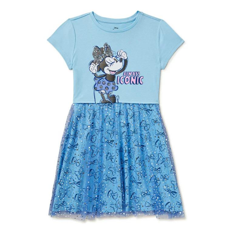 Vestido Azul Minnie con tutú