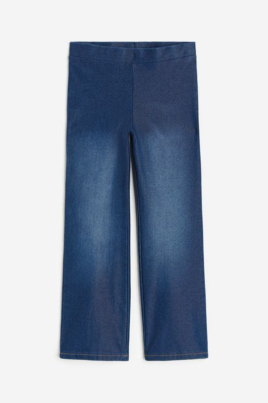 Jegging Ancho Azul Oscuro