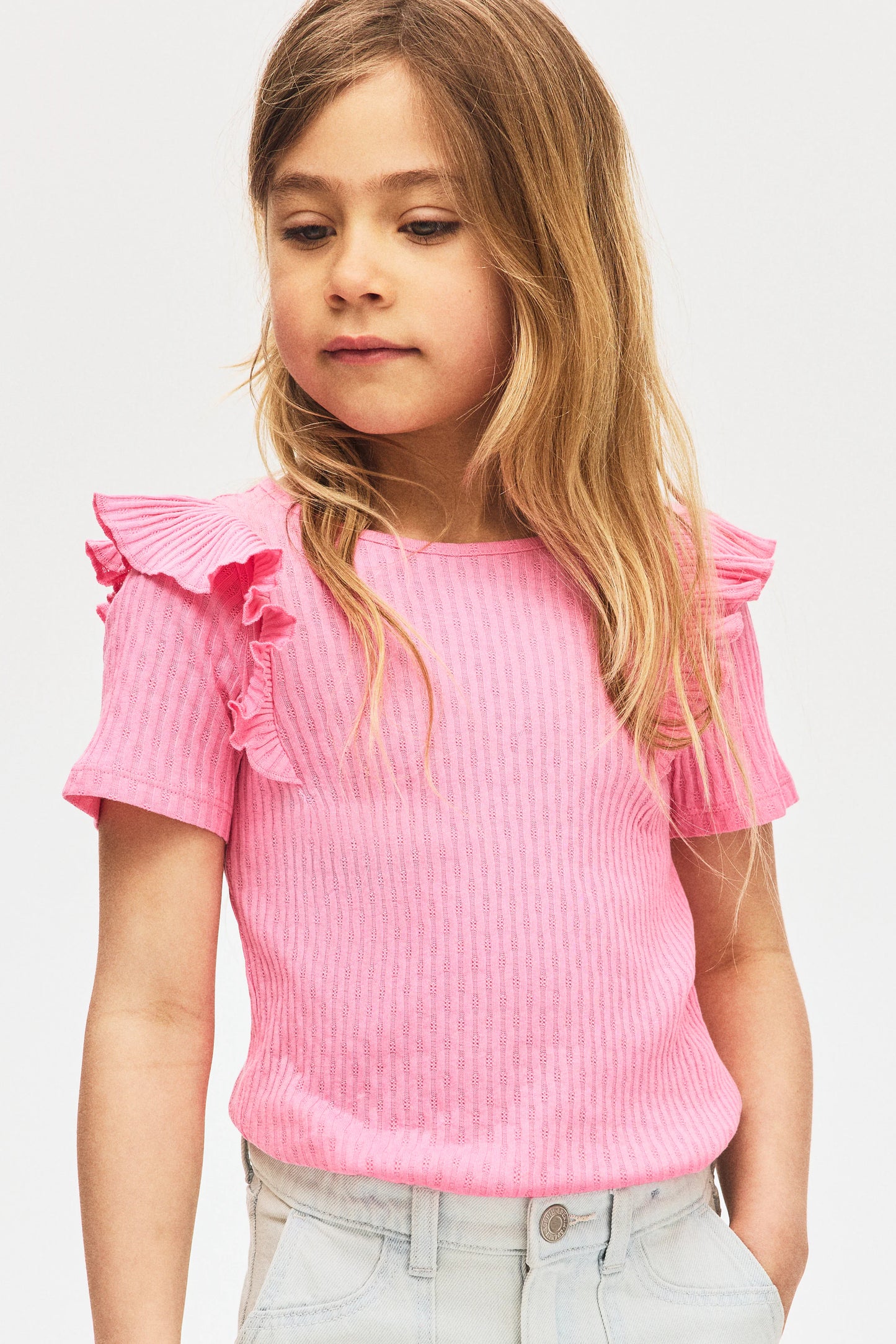 Camisa canale Rosa vuelos