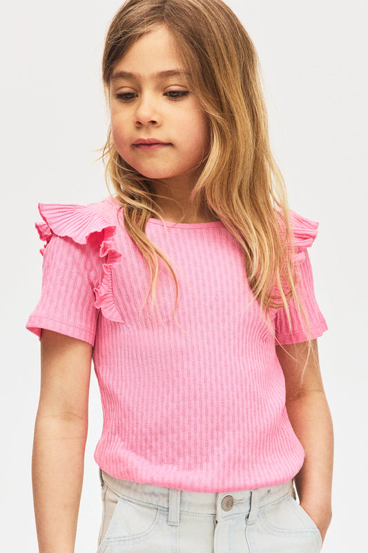 Camisa canale Rosa vuelos