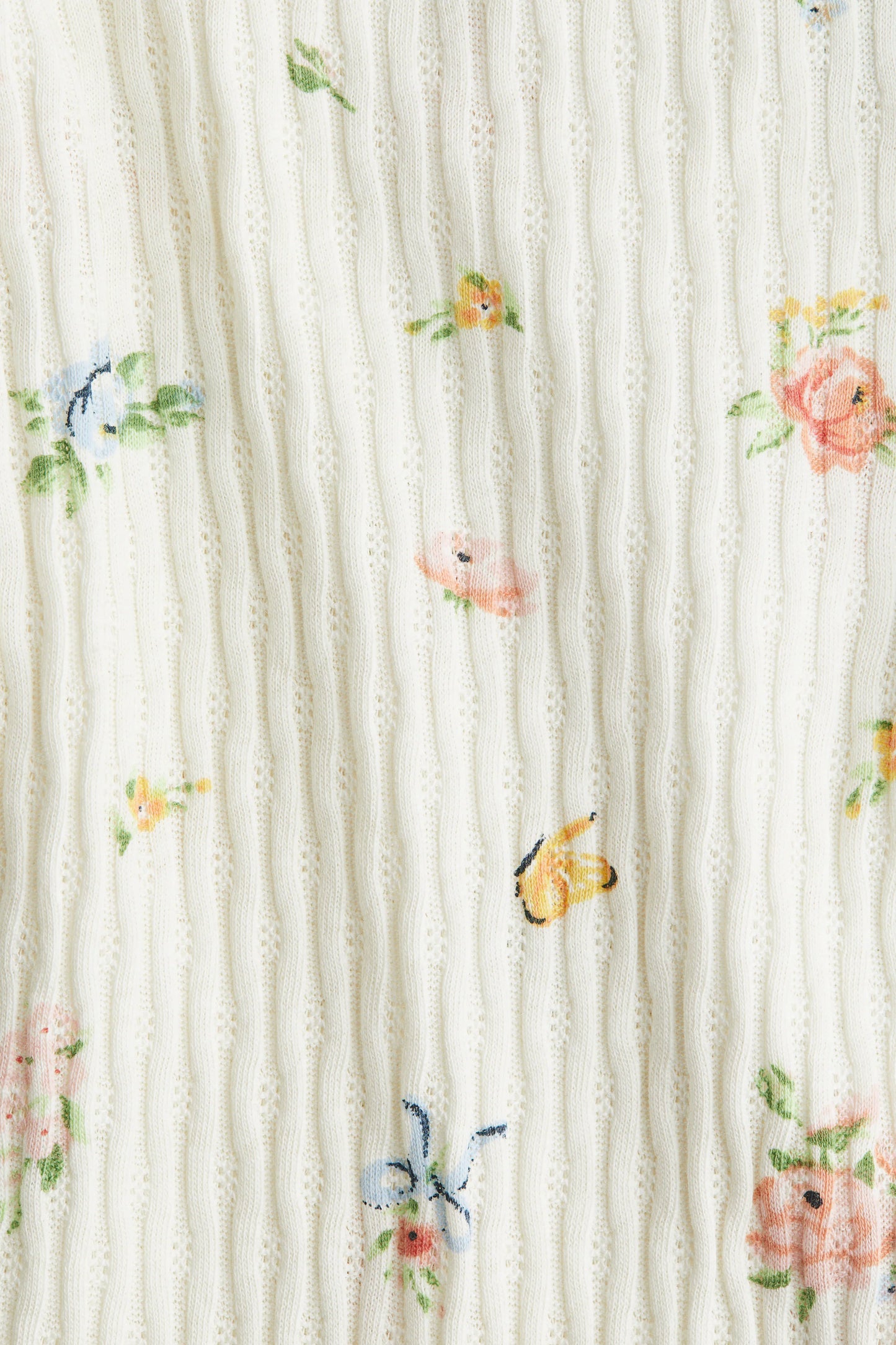 Camisa canale beige Florecitas