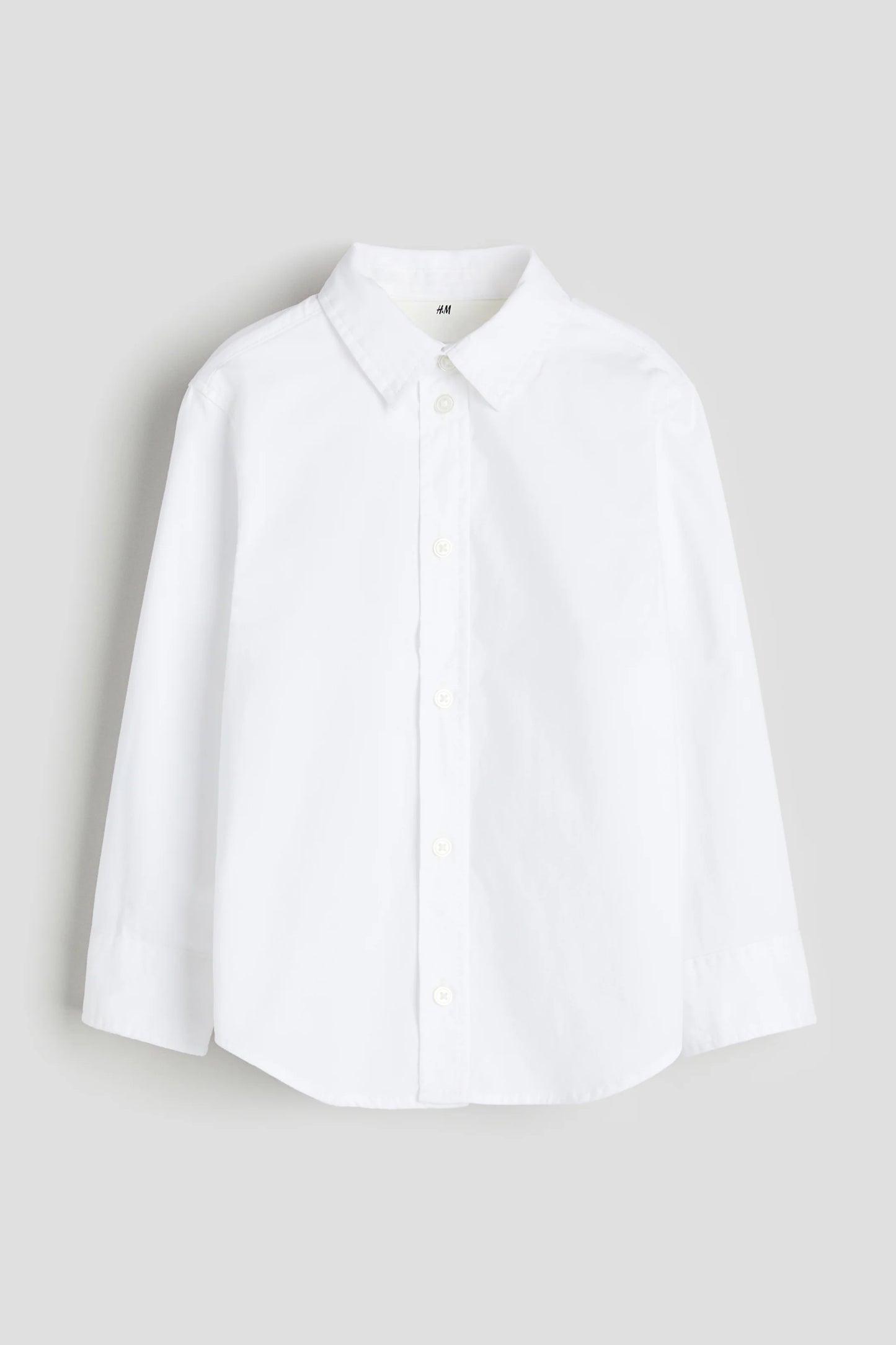 Camisa Blanca de botones hm