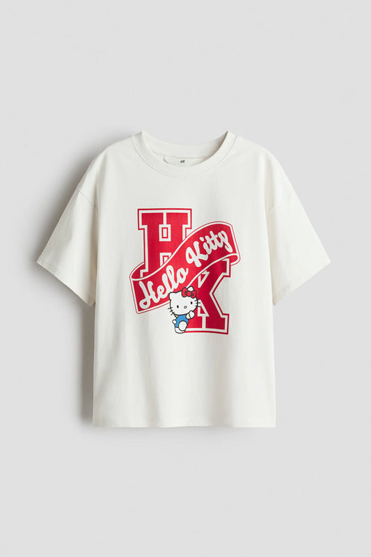 Camiseta Hello Kitty Oversized hm