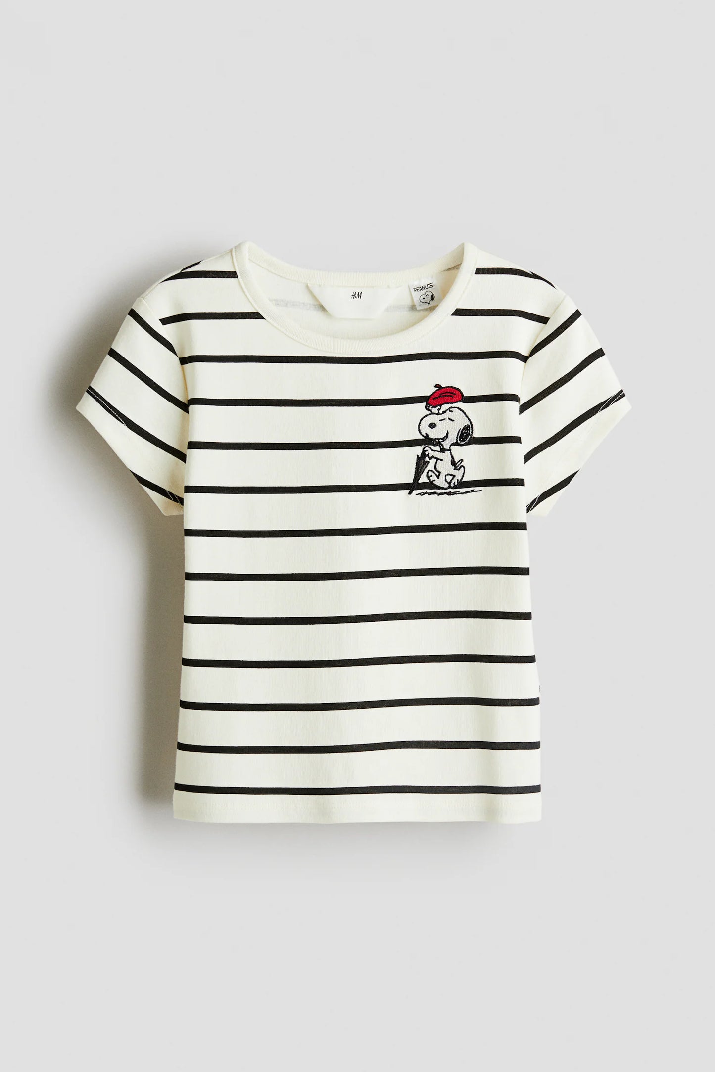 Camisa Snoopy rayada