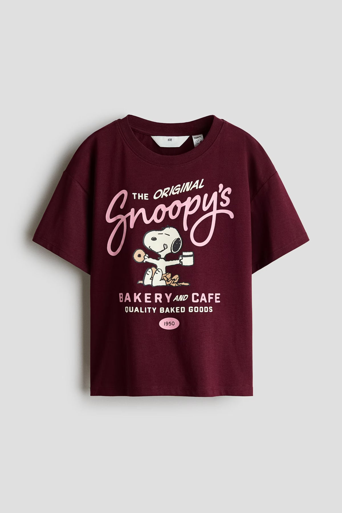 CAMISETA SNOOPY BAKERY