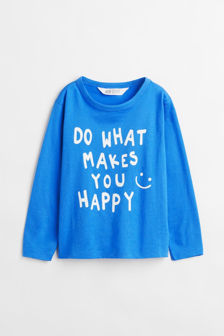 Camiseta Manga Larga 'Do what makes you happy'