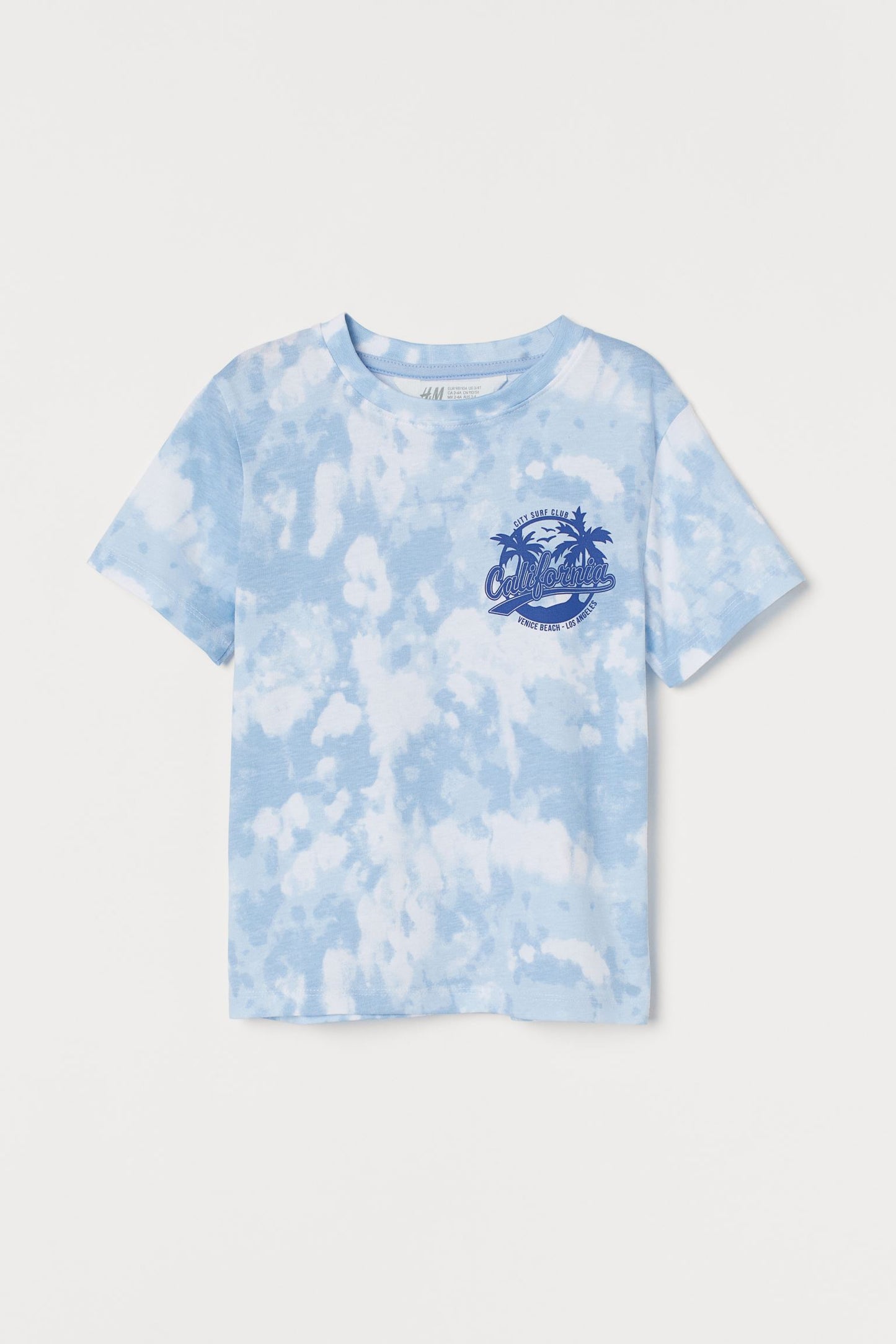 Camiseta Tie Dye Azul