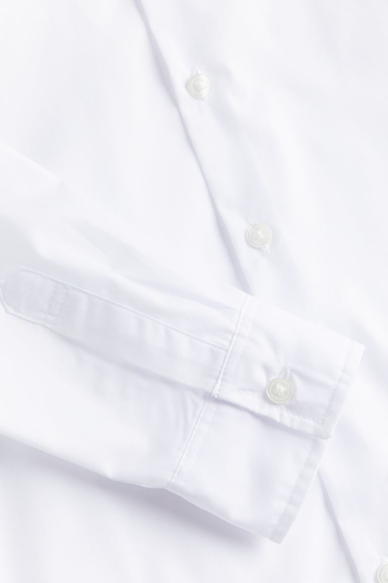 Camisa de Botones Blanca