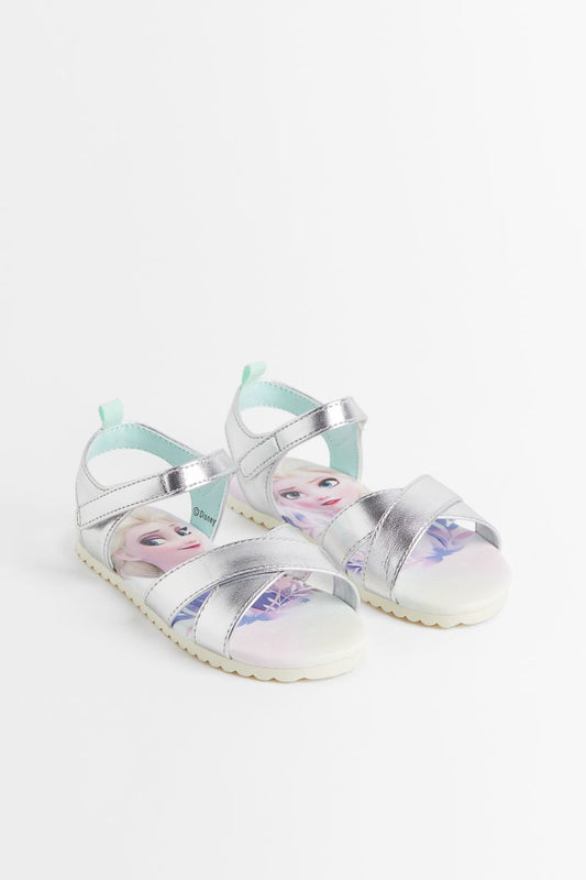Sandalias Plateadas de Elsa