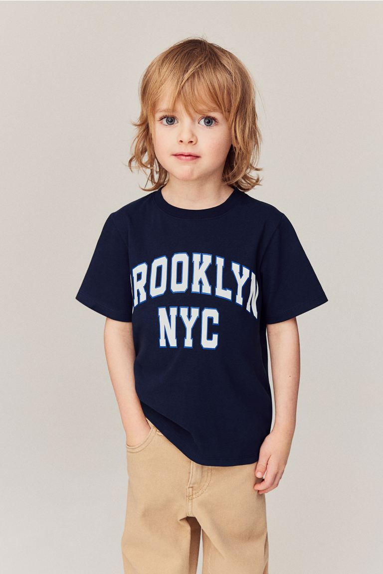 Camiseta Azul Marino Brooklyn