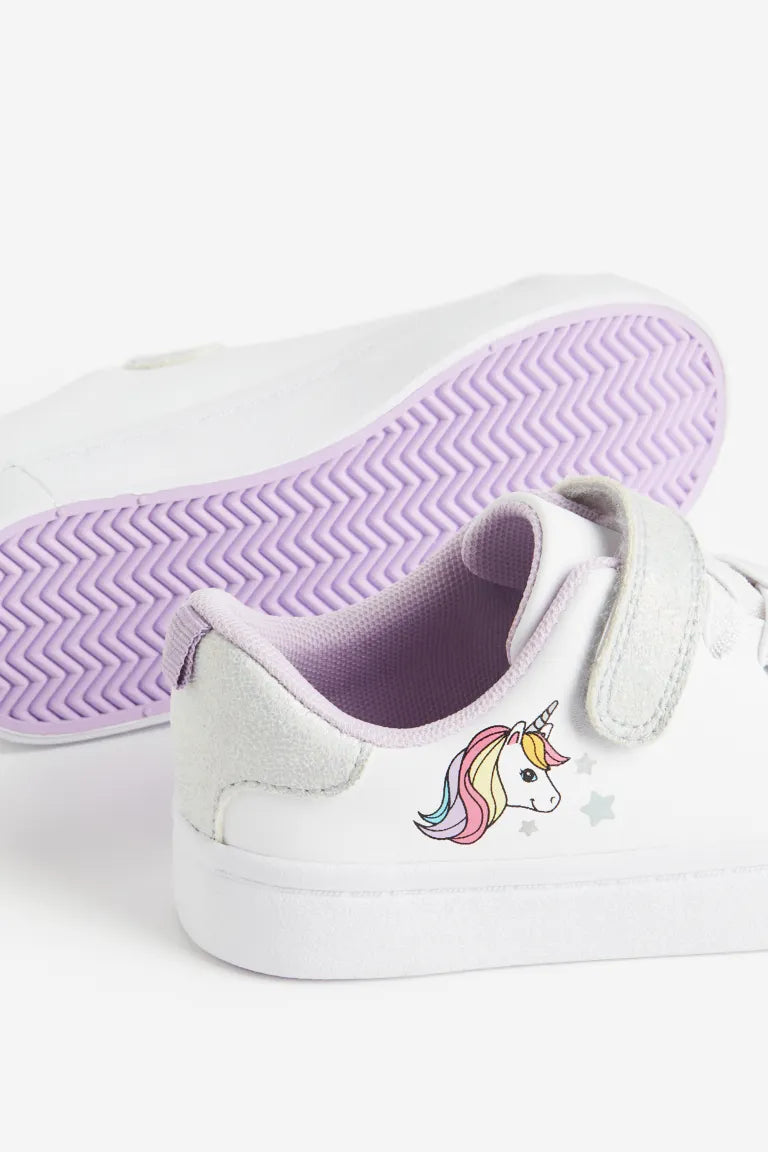 Tenis Blancos con Unicornios