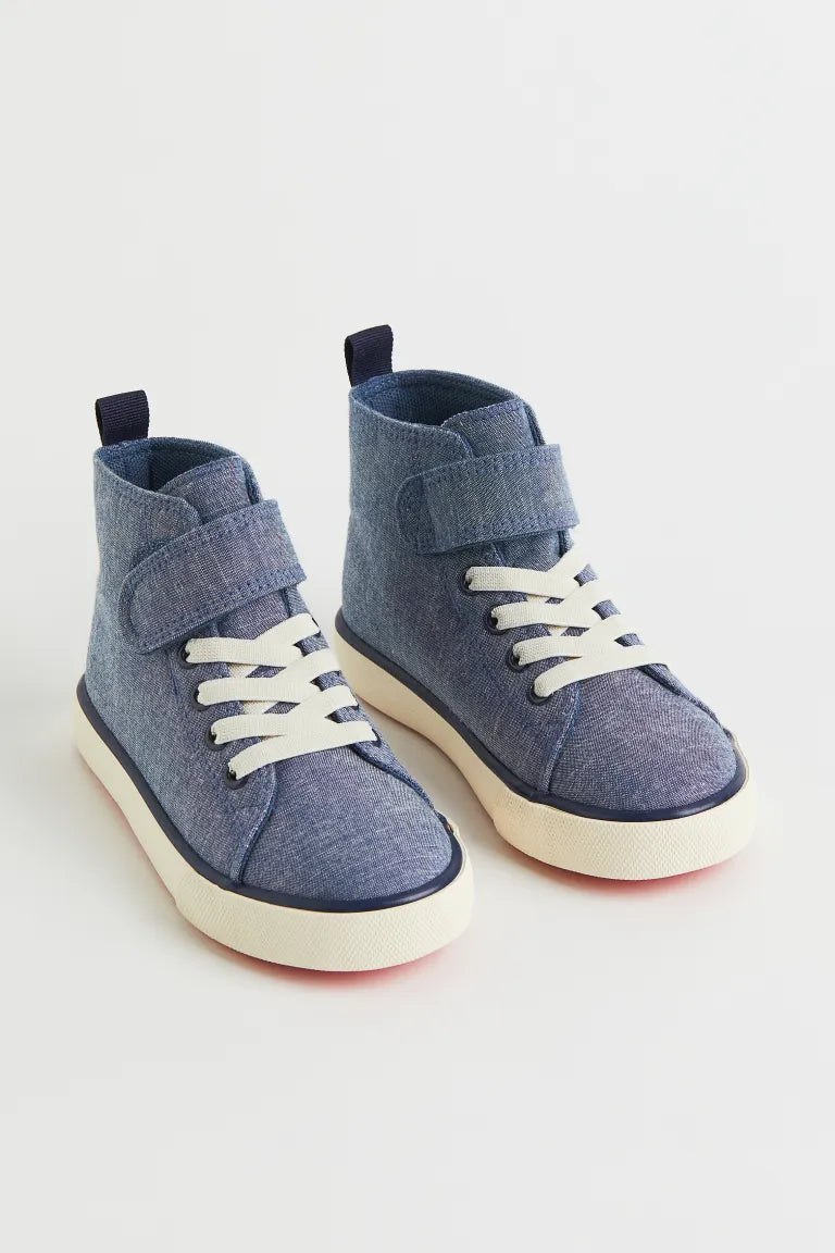 Tenis Azul Denim Altos