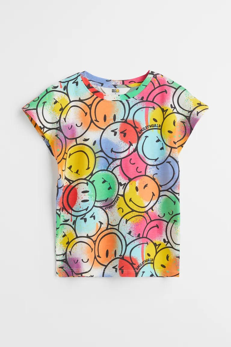 Camiseta Smiley Face